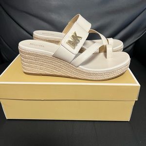 Michael Kors SIDNEY MID WEDGE LEATHER